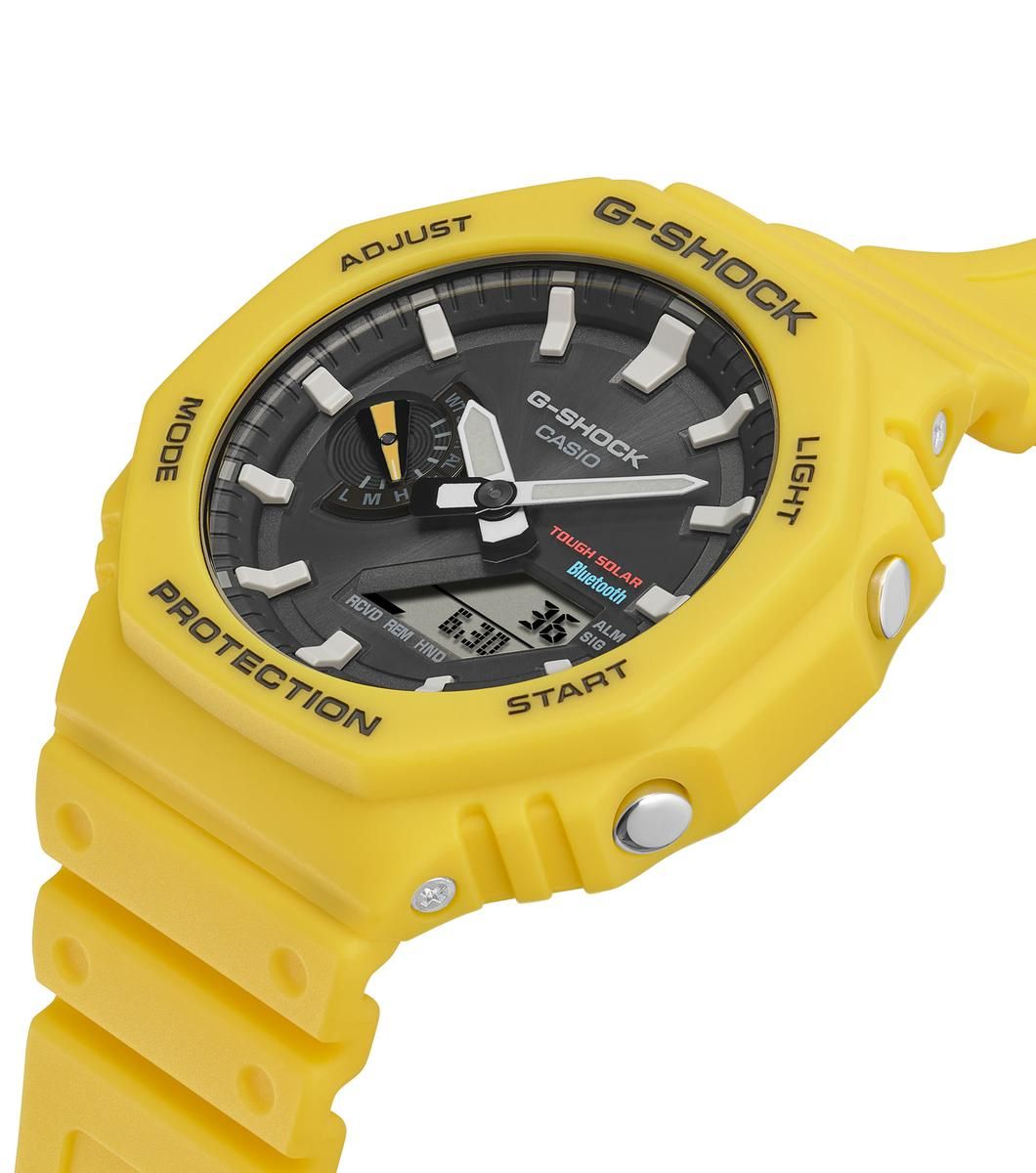 G-SHOCK Bluetooth® Solar 2100 Series Yellow GA-B2100C-9AER