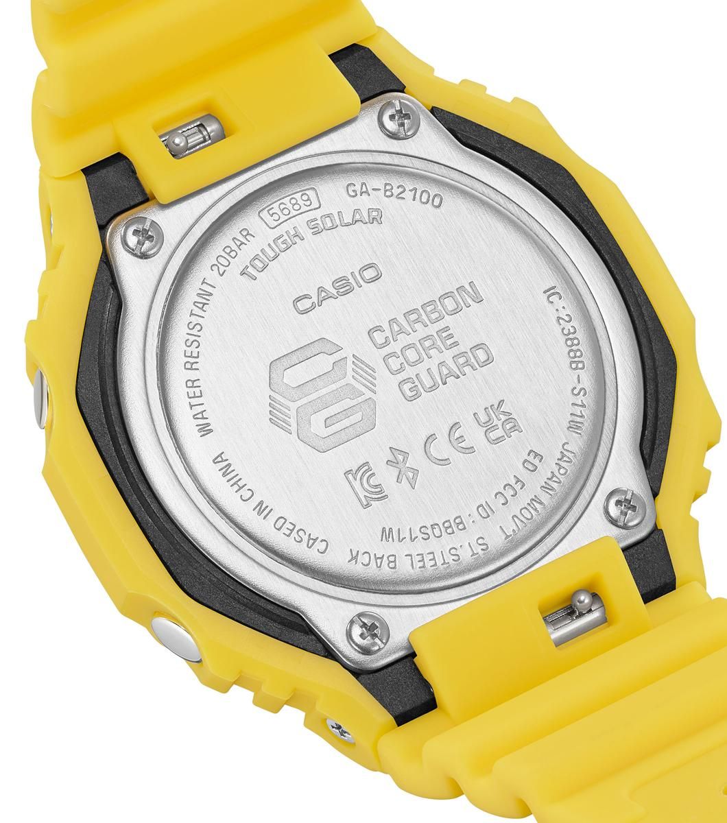 G-SHOCK Bluetooth® Solar 2100 Series Yellow GA-B2100C-9AER