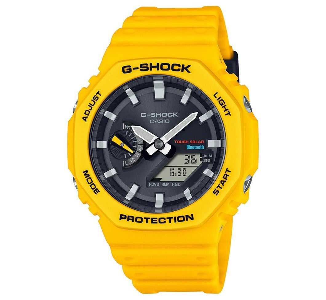 G-SHOCK Bluetooth® Solar 2100 Series Yellow GA-B2100C-9AER