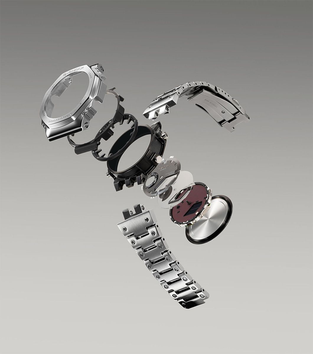 G-SHOCK Full Metal 2100 Series Steel GM-B2100D-1AER