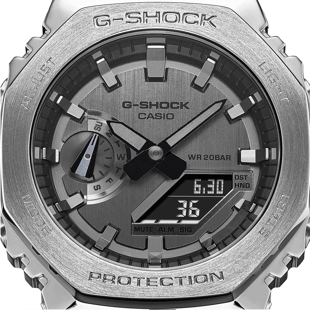 G- SHOCK Utility Metal Collection Octagonal Steel GM-2100-1AER