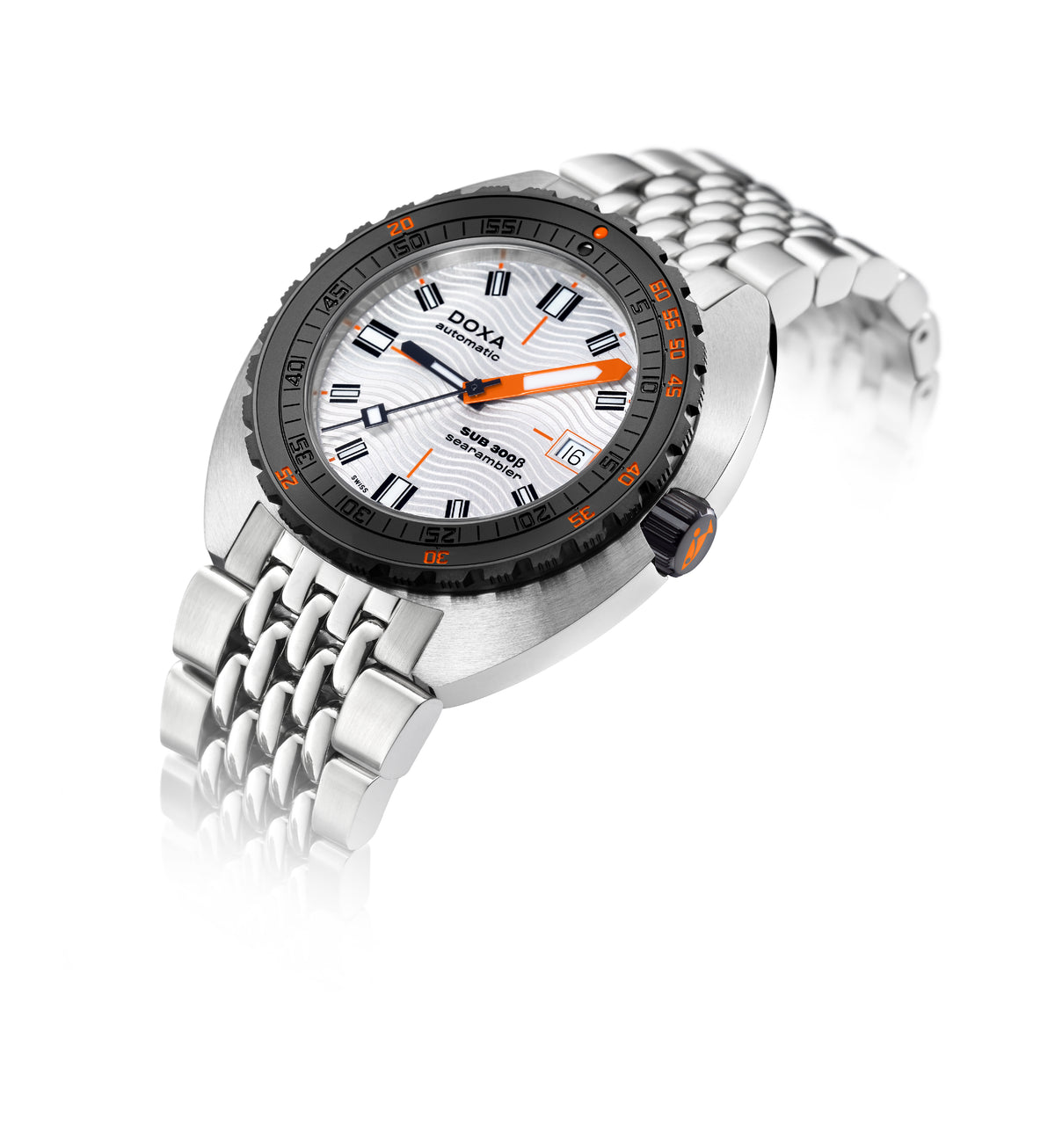 Doxa Sub 300 Beta Searambler on Steel Bracelet 42.5mm 830.10.021.10