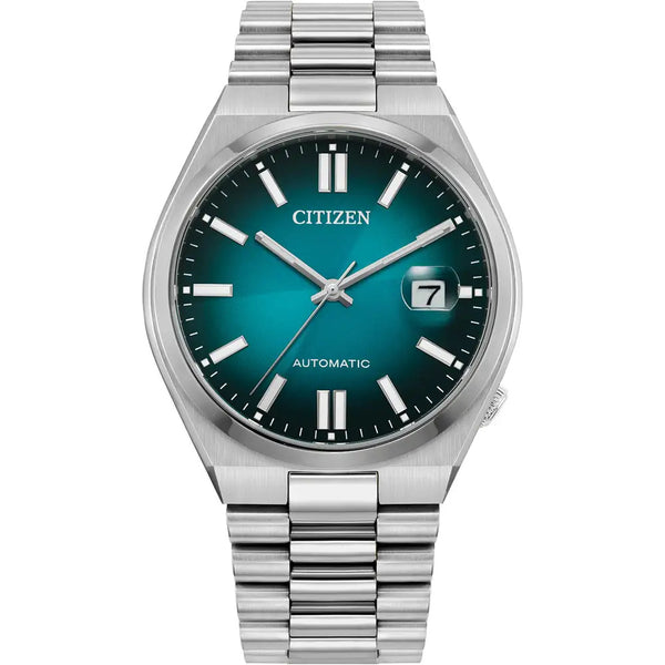 Citizen "Tsuyosa" Automatic Turquoise Fume Gents 40mm Watch NJ0151-88X