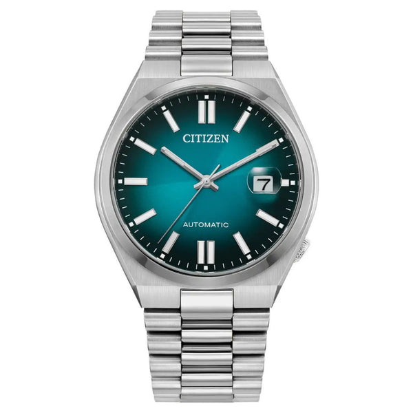 Citizen "Tsuyosa" Automatic Turquoise Fume Gents 40mm Watch NJ0151-88X
