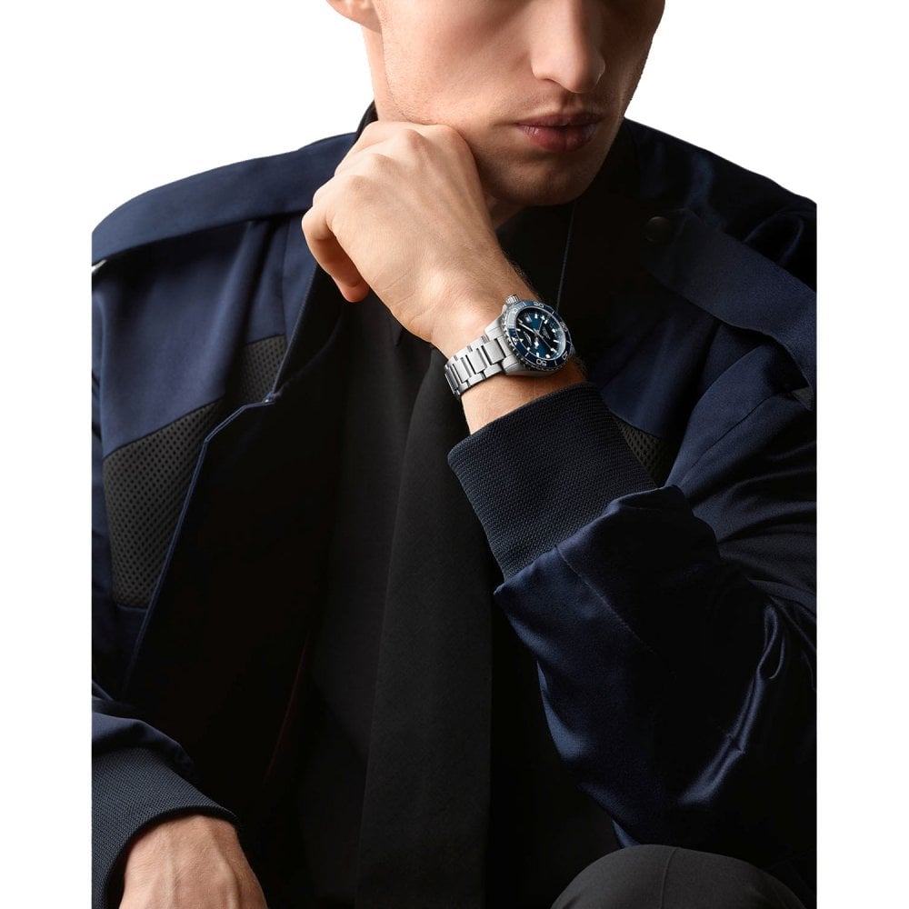 Longines HydroConquest Automatic Blue GMT 41mm Watch L3.790.4.96.6
