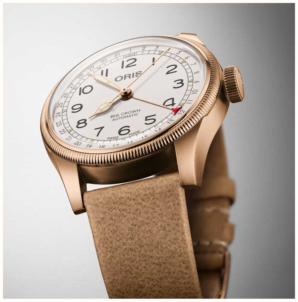 Oris Big Crown Father Time Limited Edition Bronze 40mm Watch 01 754 7741 3161-Set
