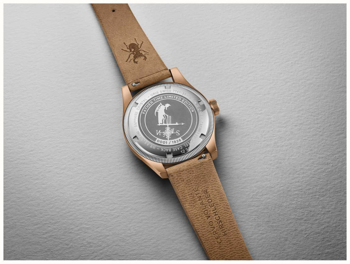 Oris Big Crown Father Time Limited Edition Bronze 40mm Watch 01 754 7741 3161-Set