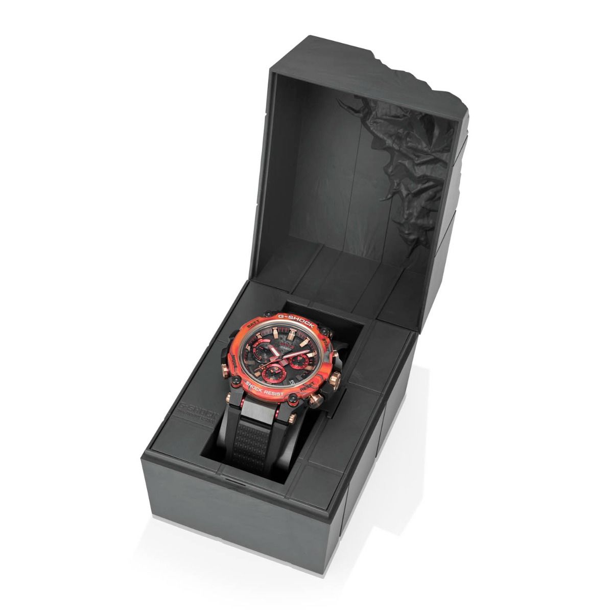 G-SHOCK MTG 40th Anniversary Flare Red Series MTG-B3000FR-1AER