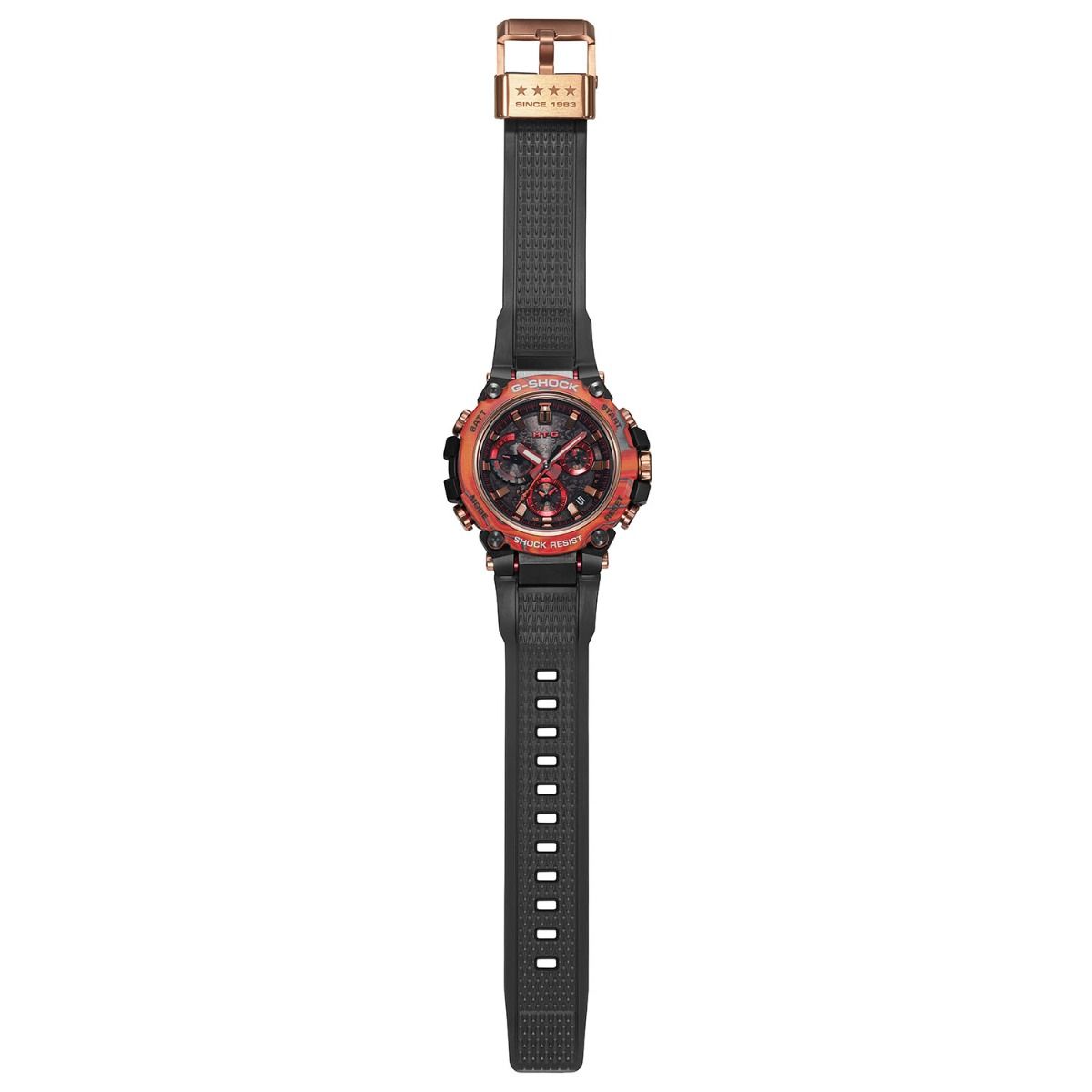 G-SHOCK MTG 40th Anniversary Flare Red Series MTG-B3000FR-1AER