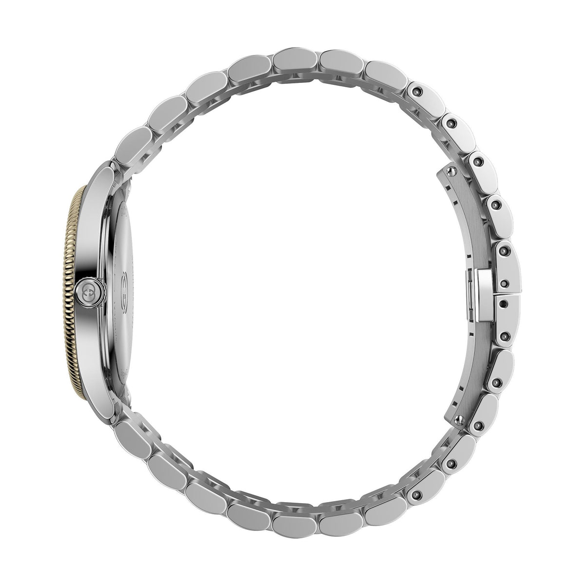 GUCCI G-Timeless Silver Dial Two Tone 29mm Watch YA1265063