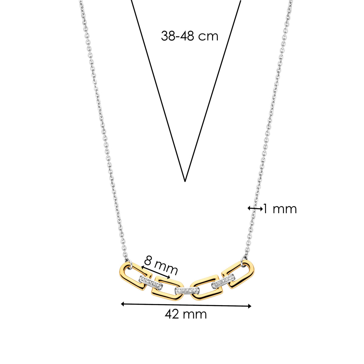 TI SENTO Necklace 34044ZY