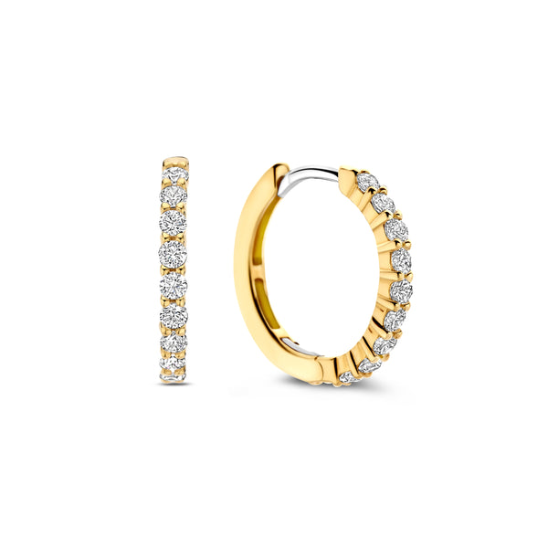 TI SENTO Medium Hoops - 7958ZY