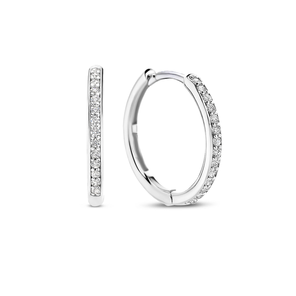 TI SENTO Medium Hoops - 7959ZI