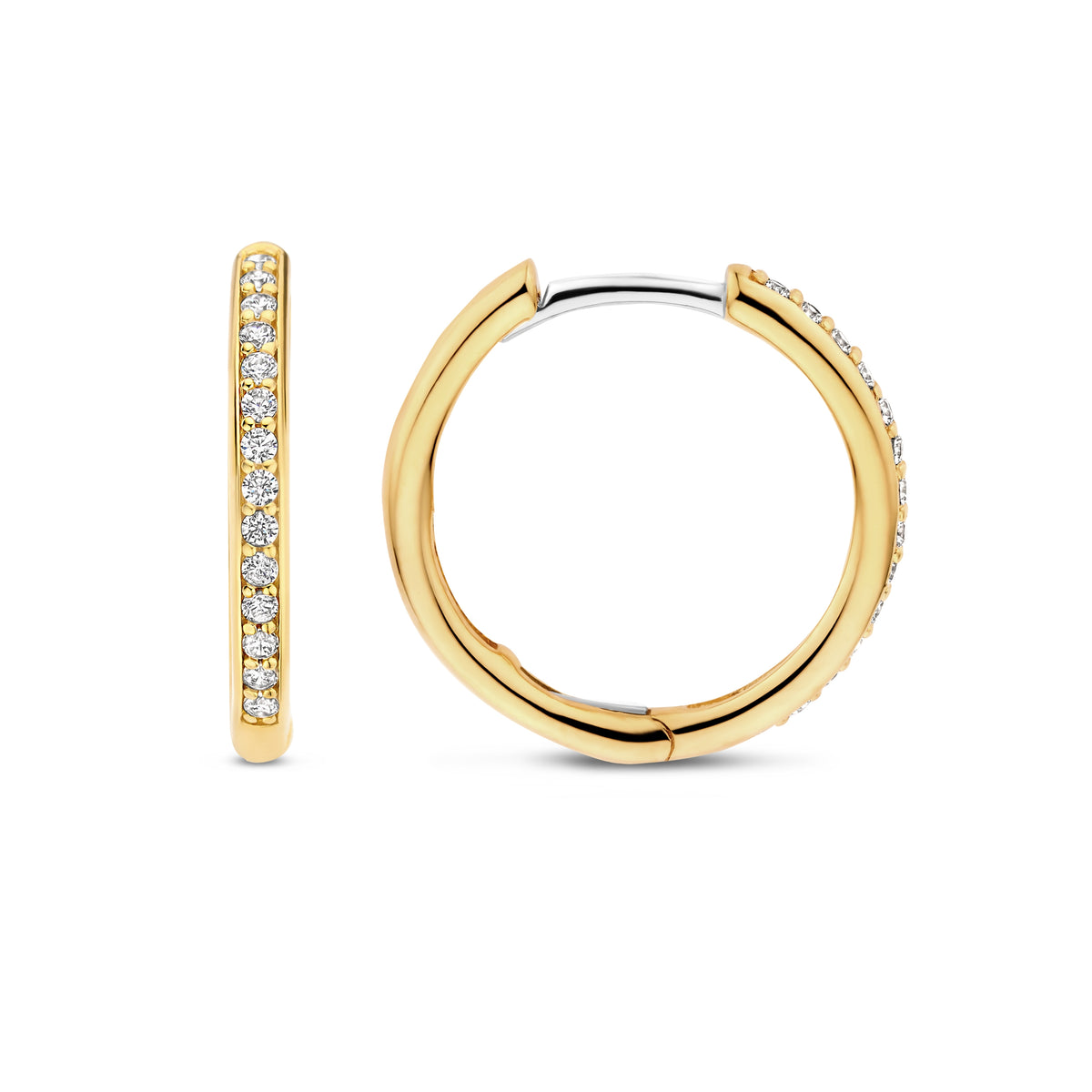 TI SENTO Medium Hoops - 7959ZY