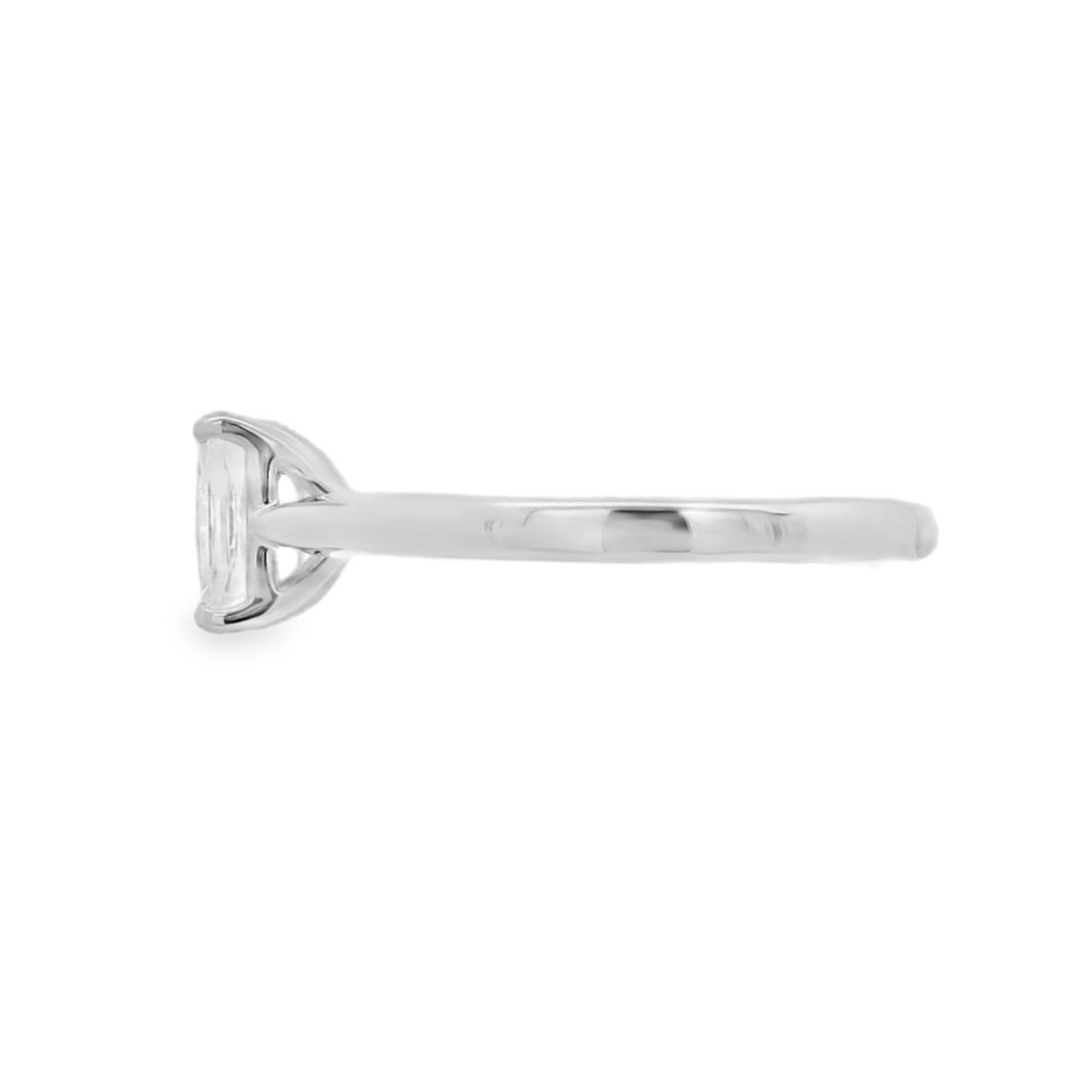 Radiant Cut Single Stone 1.03ct Lab Grown Diamond, Platinum