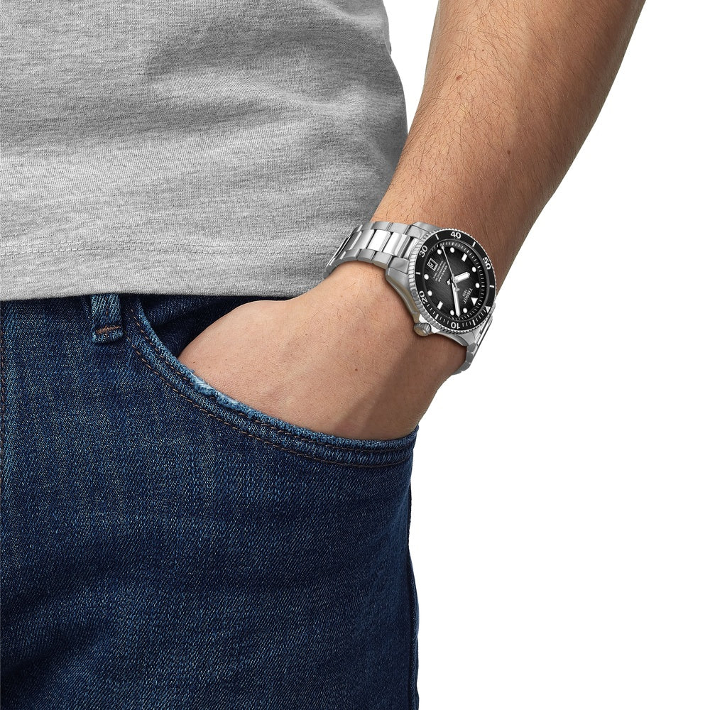 Tissot Seastar 1000 Powermatic 80 Steel 40mm Watch T1208071105100