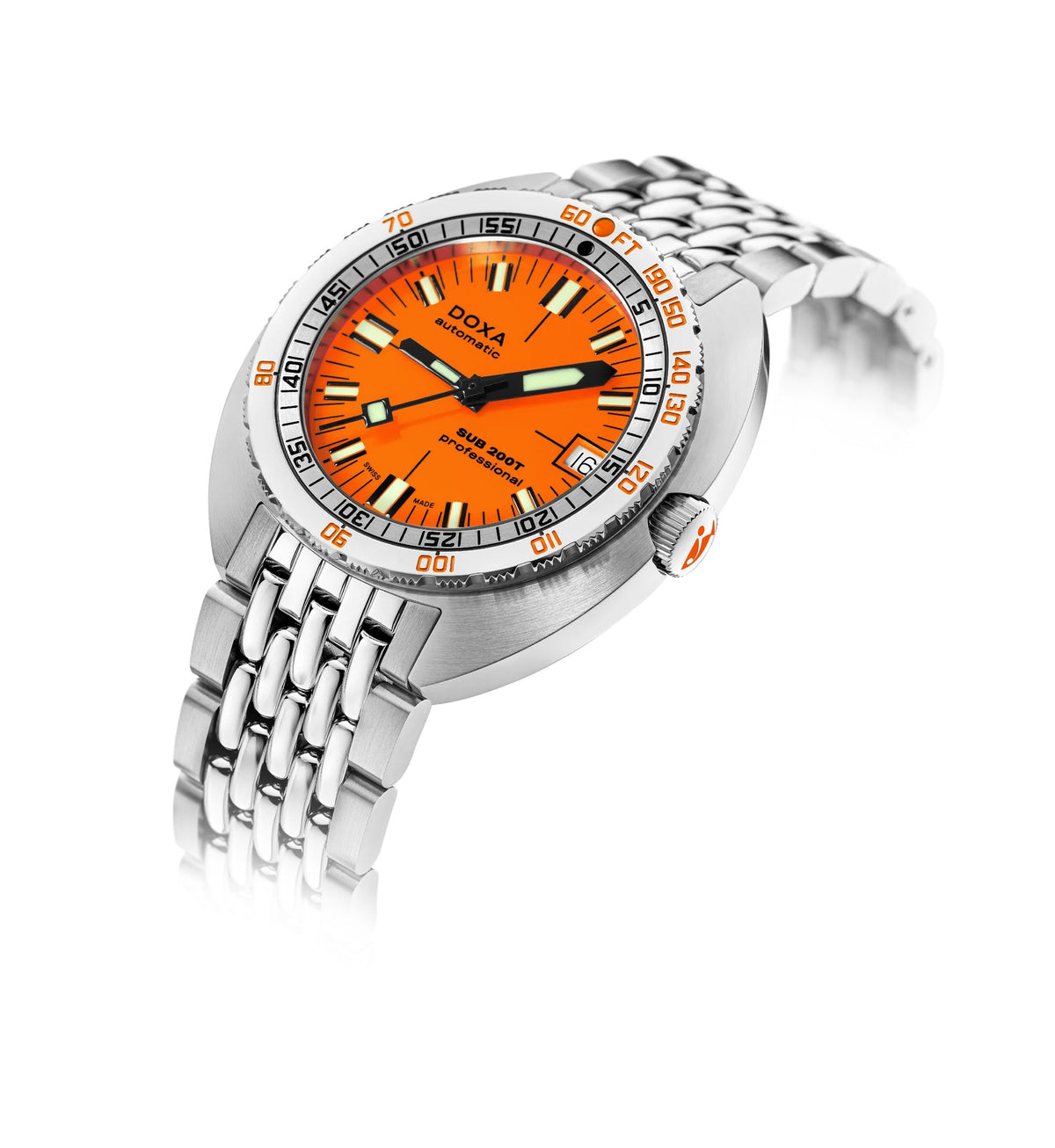 Doxa SUB 200T Professional Iconic Stainless Steel 804.10.351.10