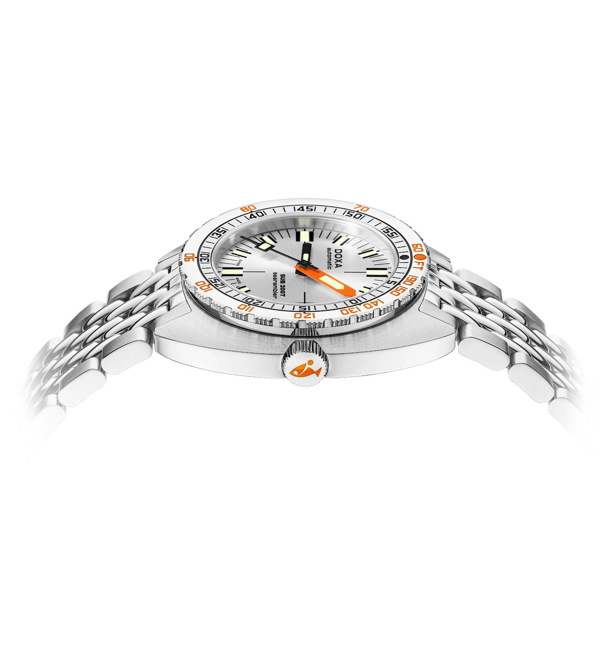 Doxa SUB 200T Searambler Iconic Sunray Stainless Steel 804.10.021.10