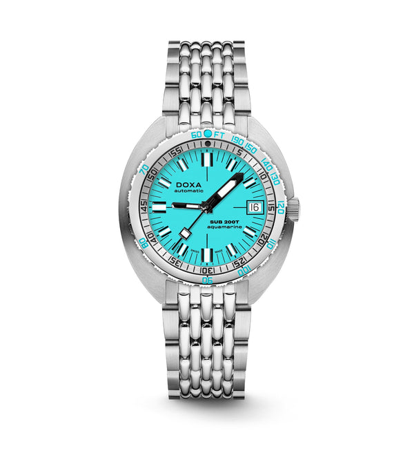 Doxa SUB 200T Aquamarine Iconic Stainless Steel 804.10.241.10