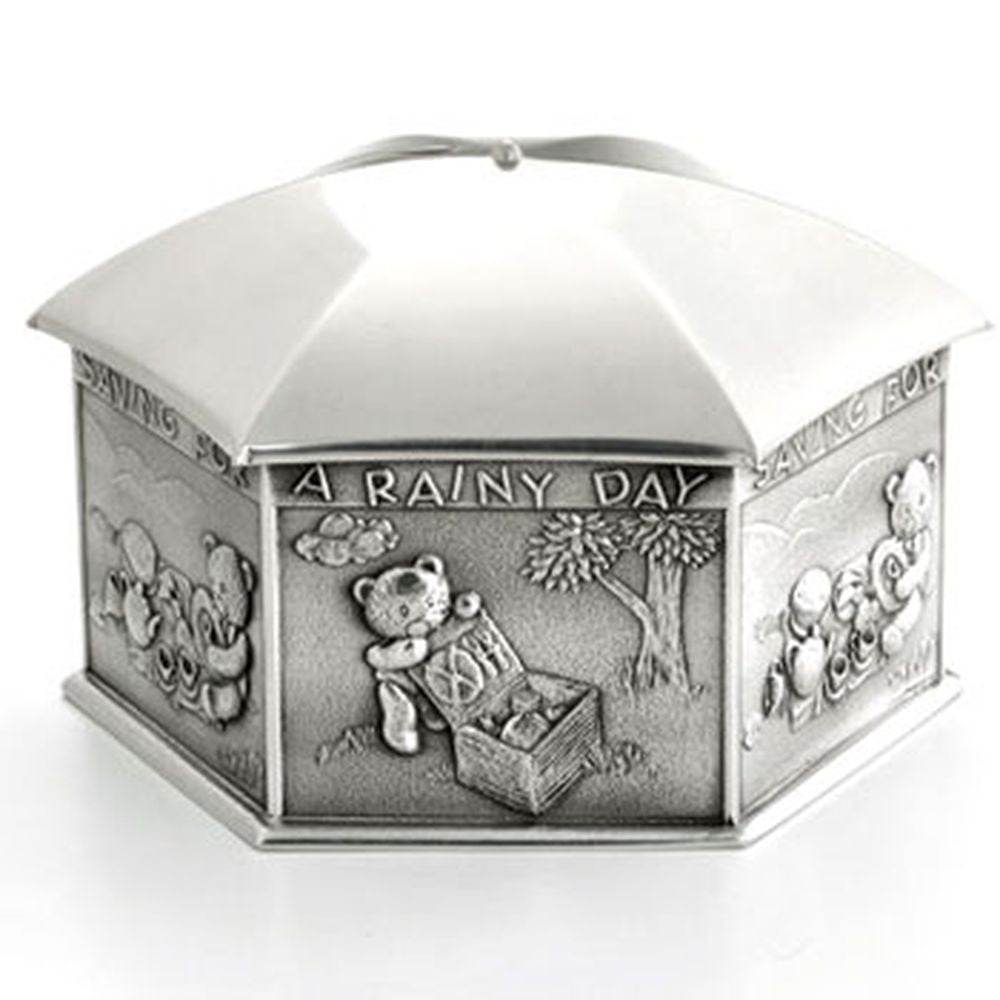 Royal Selangor Saving for a Rainy Day Coin Box