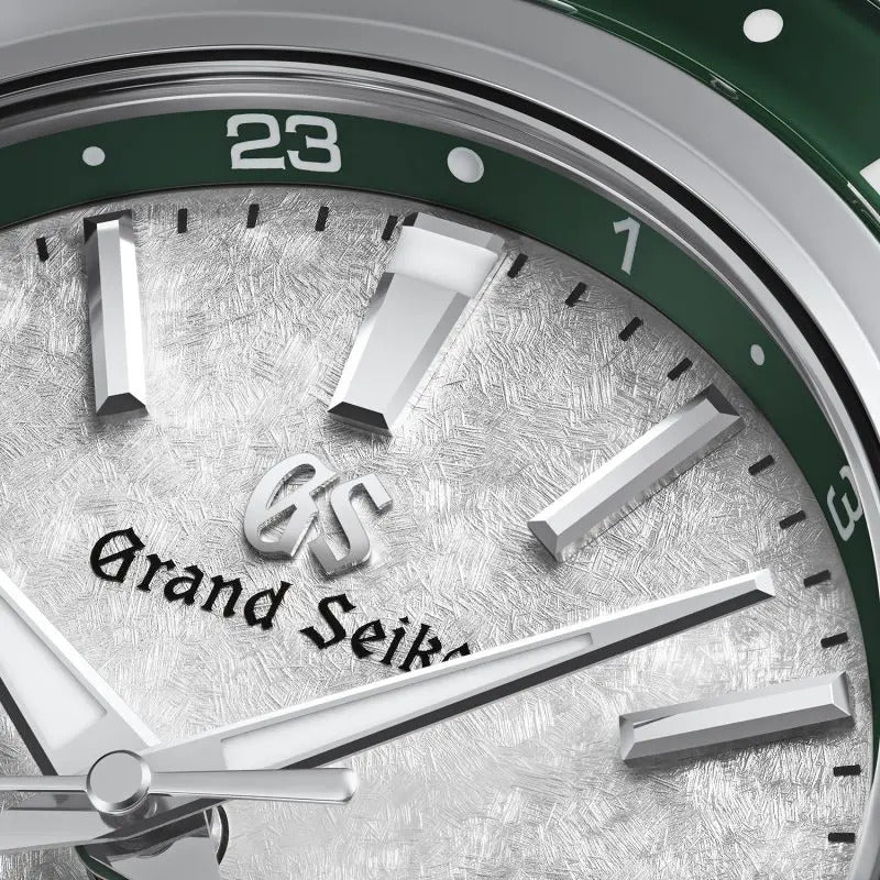 Grand Seiko Sekkei - 'Snow Valley' Triple - Timezone GMT 44.2mm Watch SBGJ277