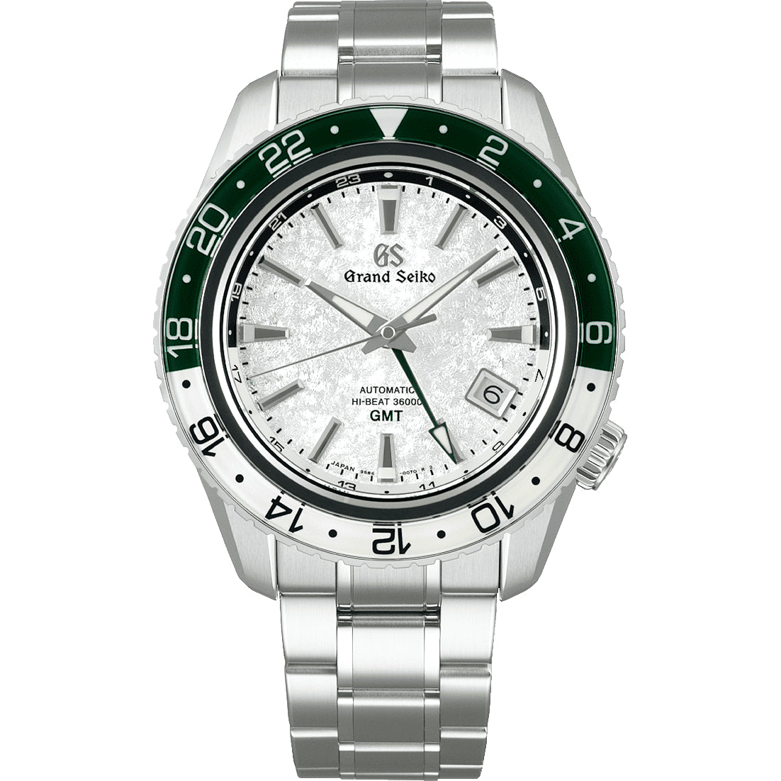 Grand Seiko Sekkei - 'Snow Valley' Triple - Timezone GMT 44.2mm Watch SBGJ277