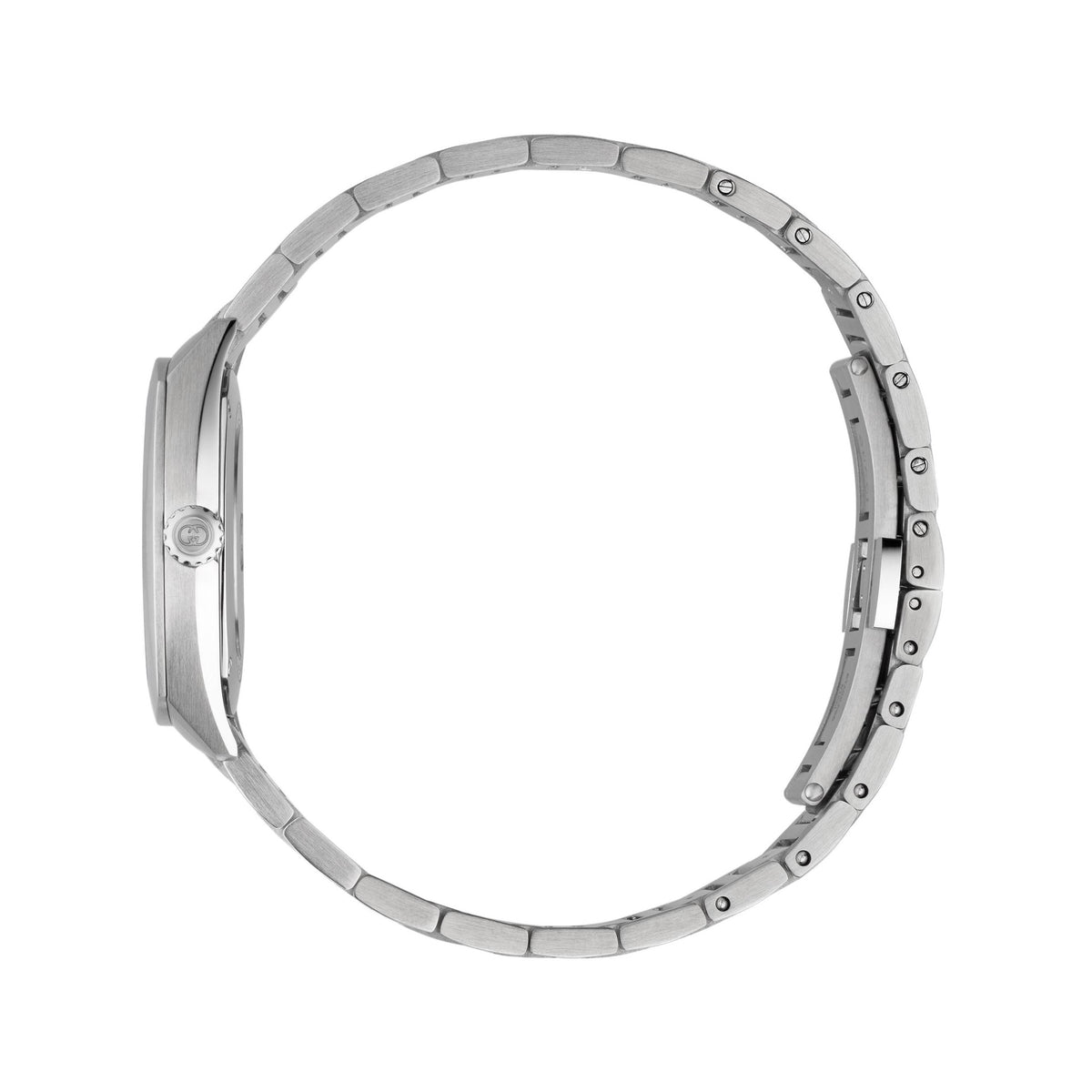 GUCCI Interlocking Ladies Silver Diamond dial 29mm Watch YA142510