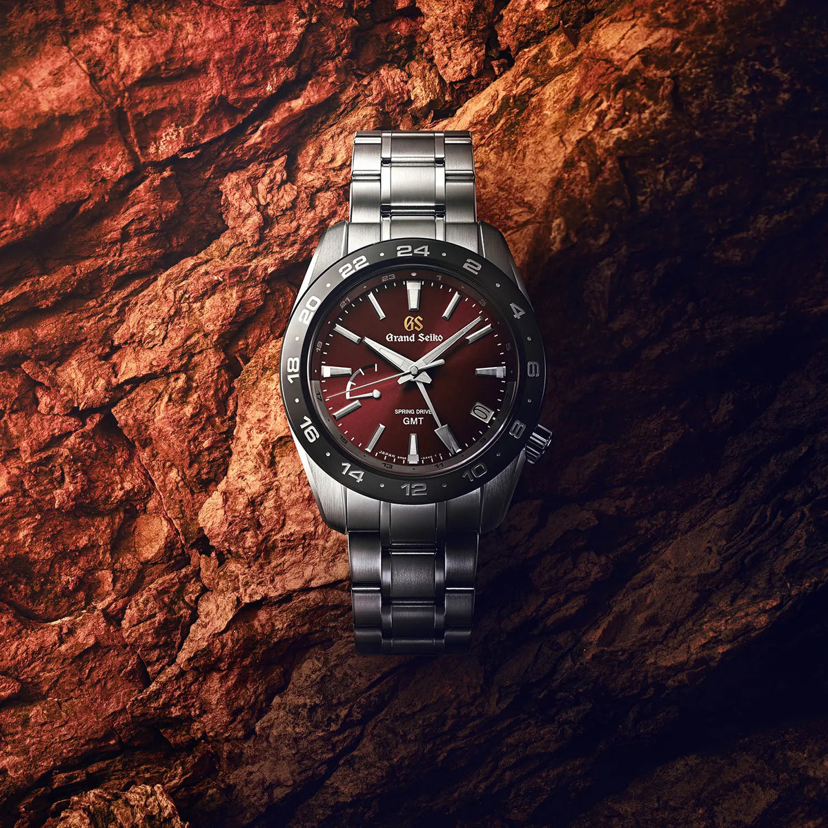 Grand Seiko ‘Hotaka Peaks’ Morning Glow’ Sports Spring Drive GMT 40.5mm Watch SBGE305