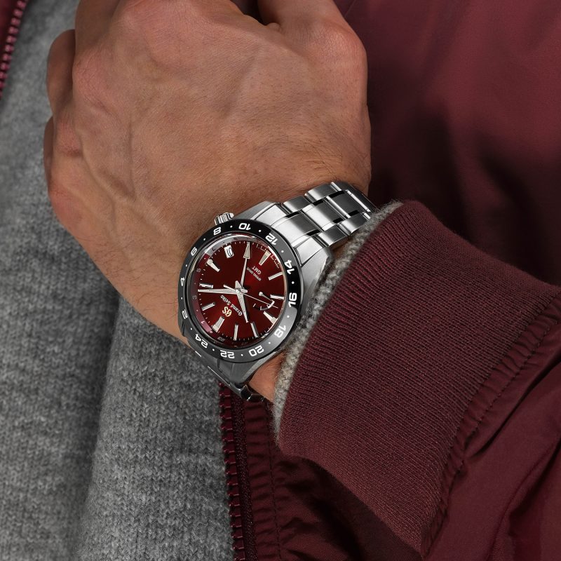 Grand Seiko ‘Hotaka Peaks’ Morning Glow’ Sports Spring Drive GMT 40.5mm Watch SBGE305