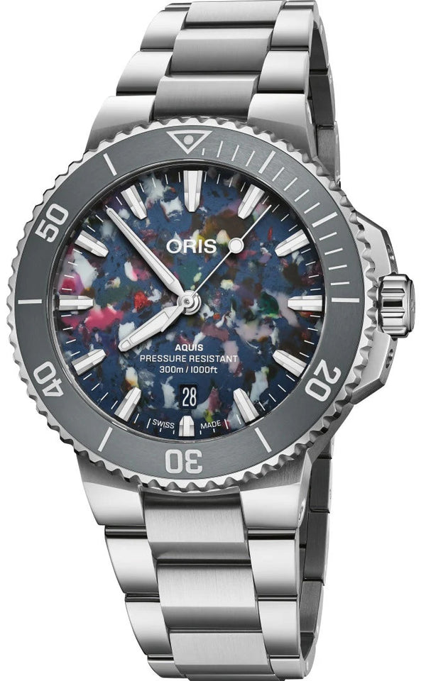 Oris Aquis Date Upcycle Dial 41.5mm Watch