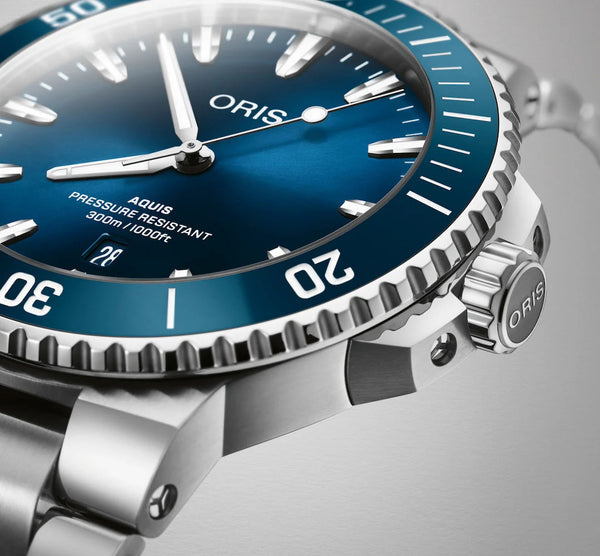 Oris Aquis Date Blue Dial 43.5mm Watch
