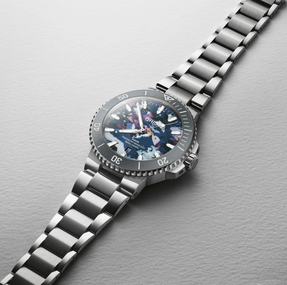 Oris Aquis Date Upcycle Dial 43.5mm Watch