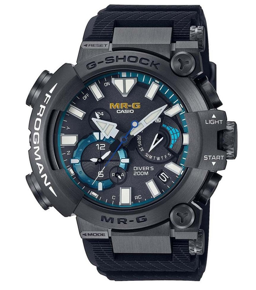 G-SHOCK Mr-G Frogman Rubber Strap Blue Watch MRG-BF1000R-1ADR