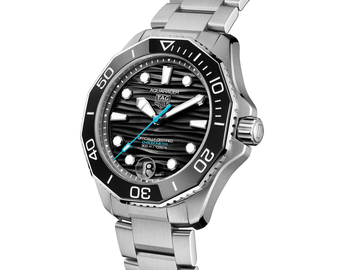 Tag Heuer Aquaracer Professional 300 Date, Black Dial, 42mm Watch WBP5110.BA0013