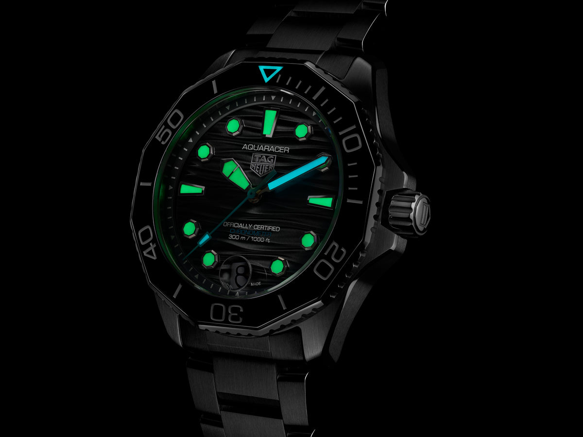 Tag Heuer Aquaracer Professional 300 Date, Black Dial, 42mm Watch WBP5110.BA0013