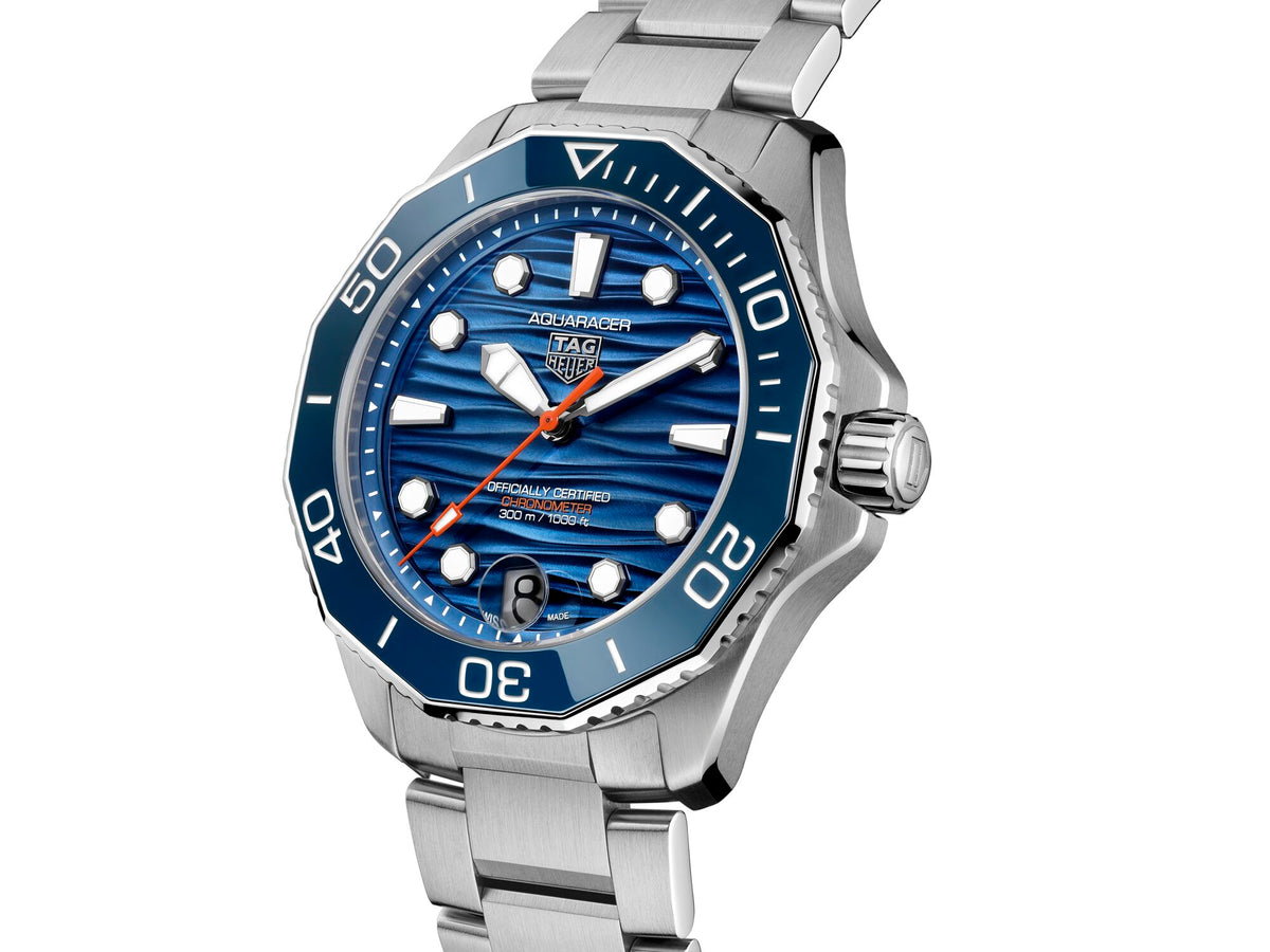 Tag Heuer Aquaracer Professional 300 Date, Blue Dial, 42mm Watch WBP5111.BA0013
