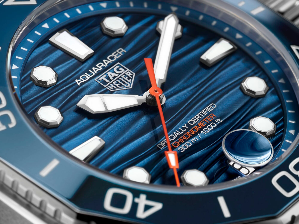 Tag Heuer Aquaracer Professional 300 Date, Blue Dial, 42mm Watch WBP5111.BA0013