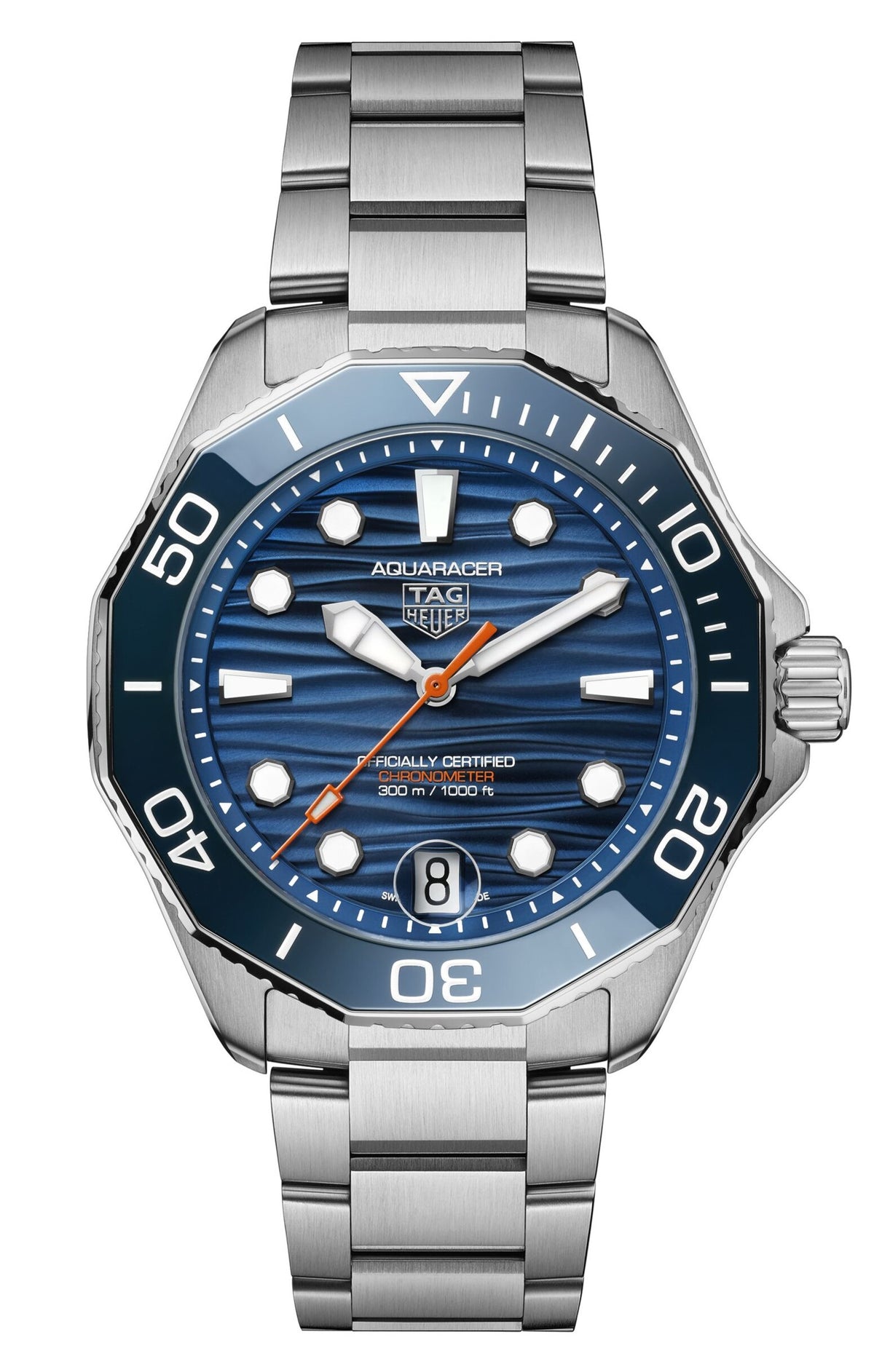 Tag Heuer Aquaracer Professional 300 Date, Blue Dial, 42mm Watch WBP5111.BA0013