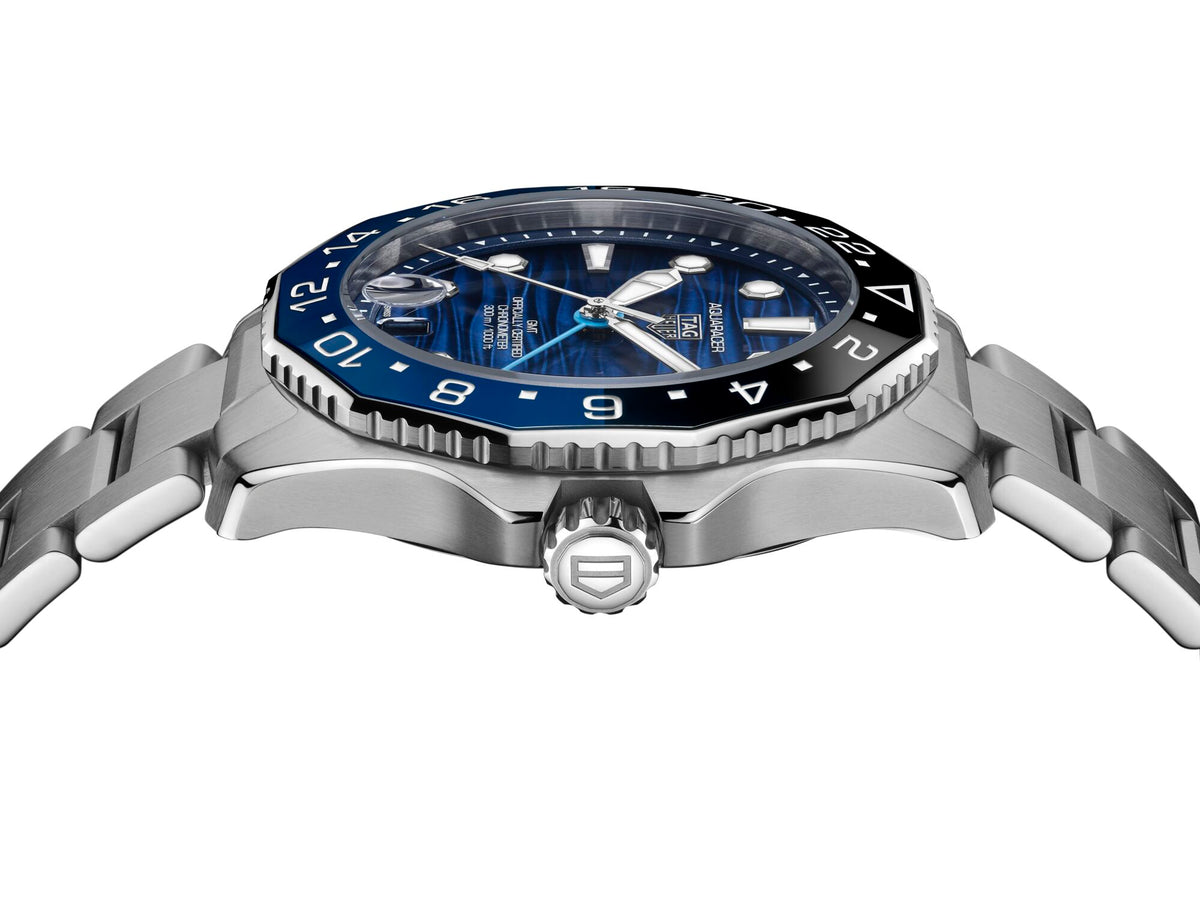 Tag Heuer Aquaracer Professional 300 GMT, Blue & Black Dial, 42mm Watch WBP5114.BA0013