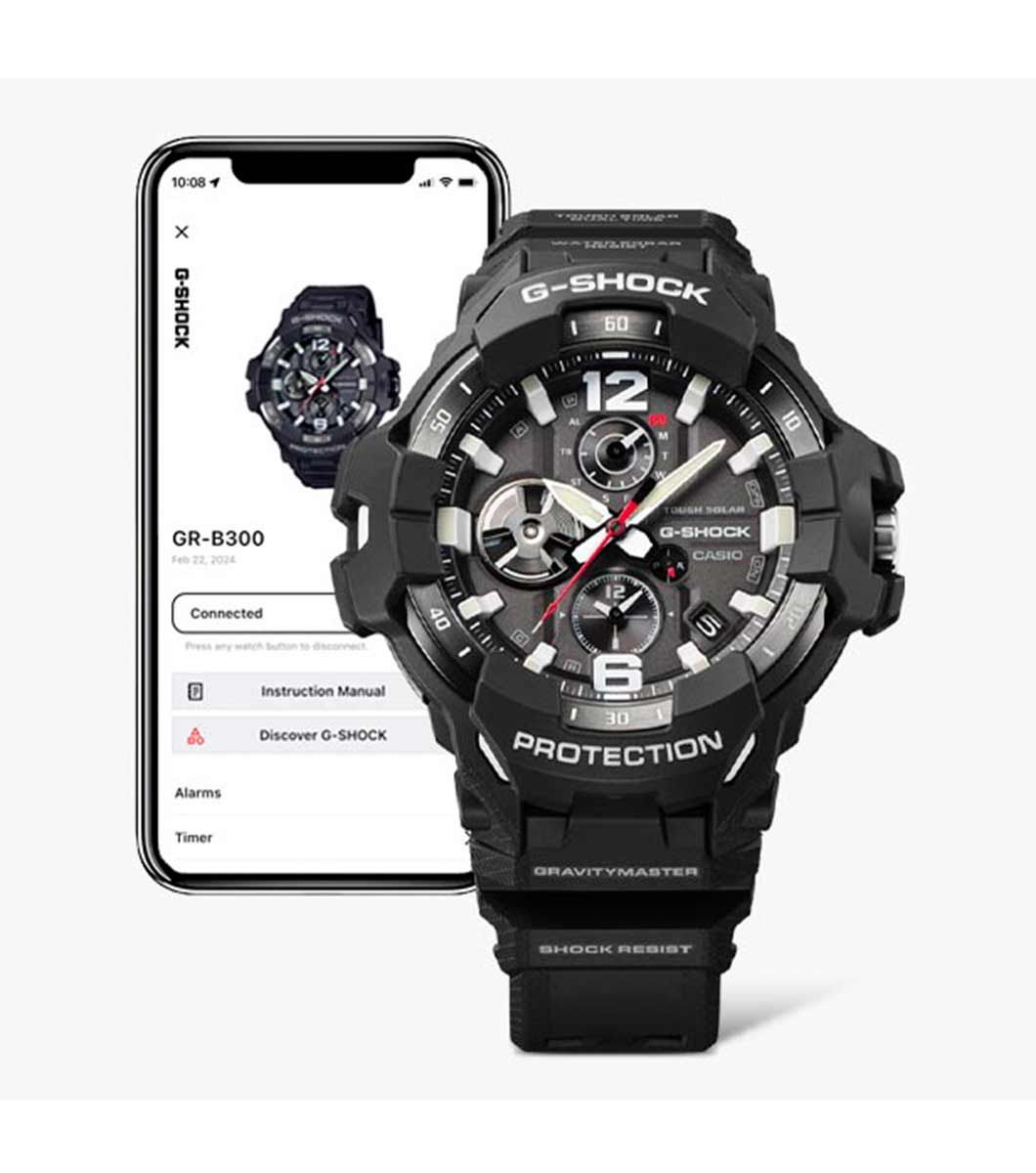 G-SHOCK Gravitymaster Pilots Watch Black GR-B300-1AER