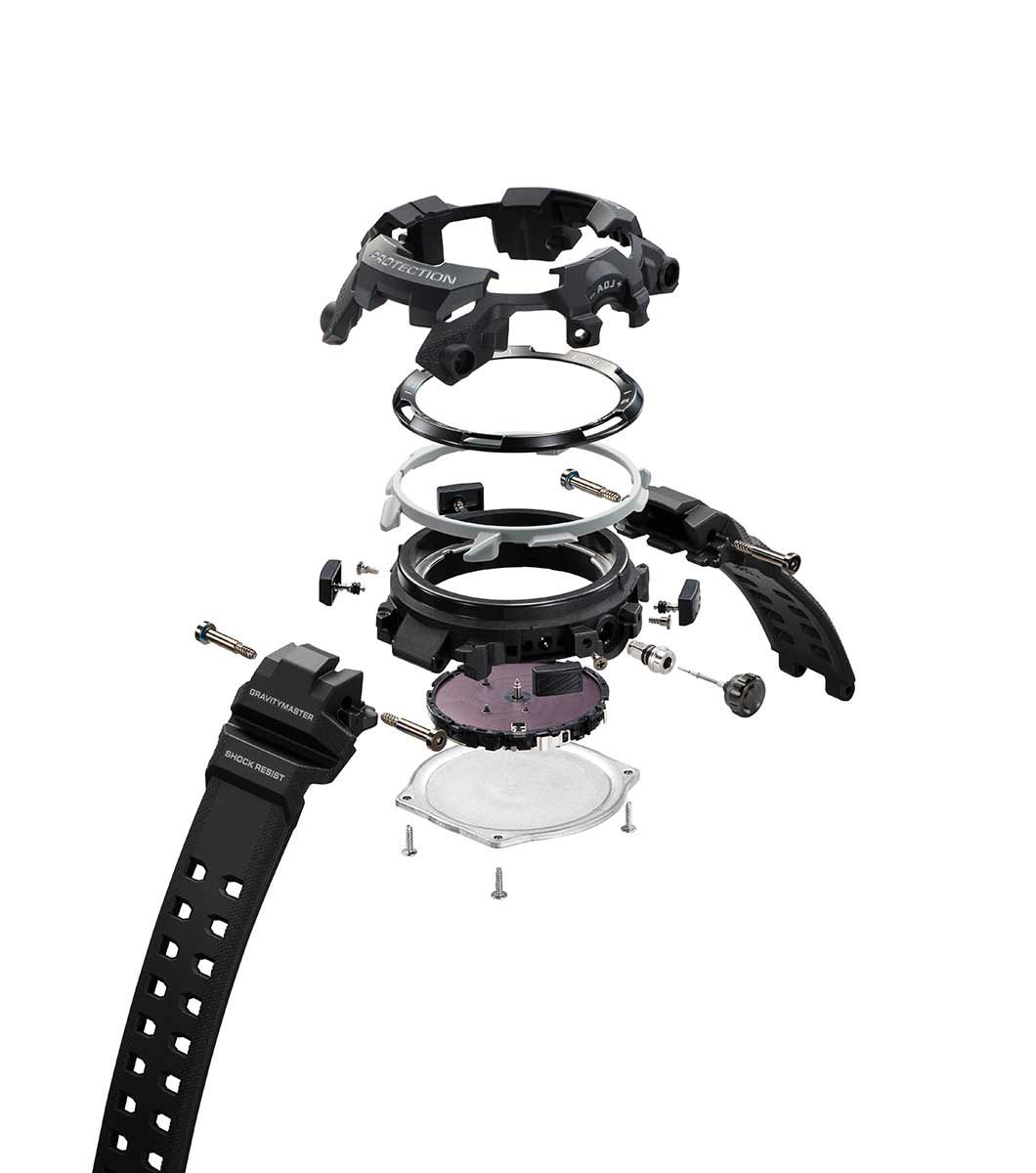 G-SHOCK Gravitymaster Pilots Watch Black GR-B300-1AER