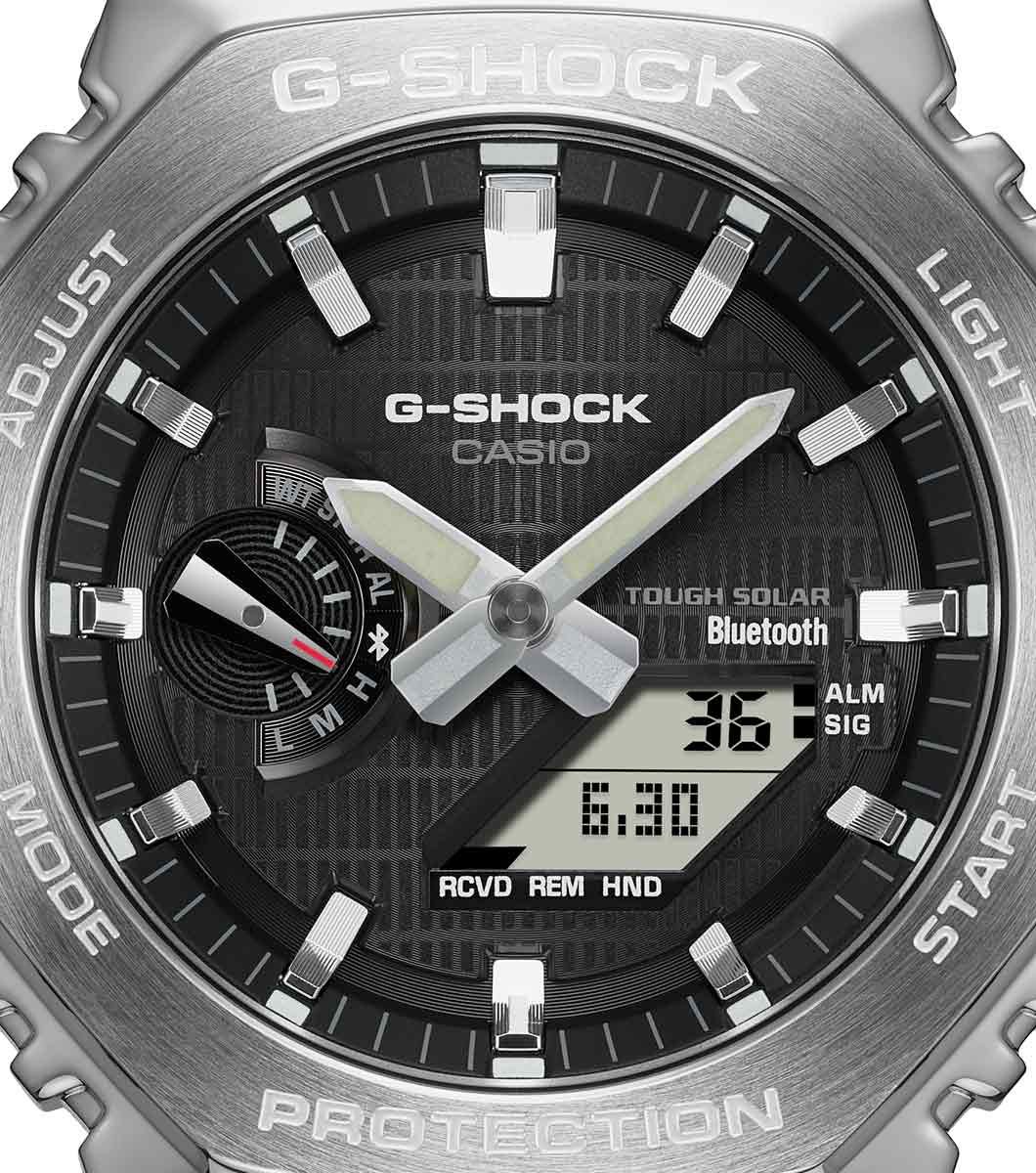 G-SHOCK Metal Covered 2100 (Bluetooth + Solar) Black GBM-2100-1AER