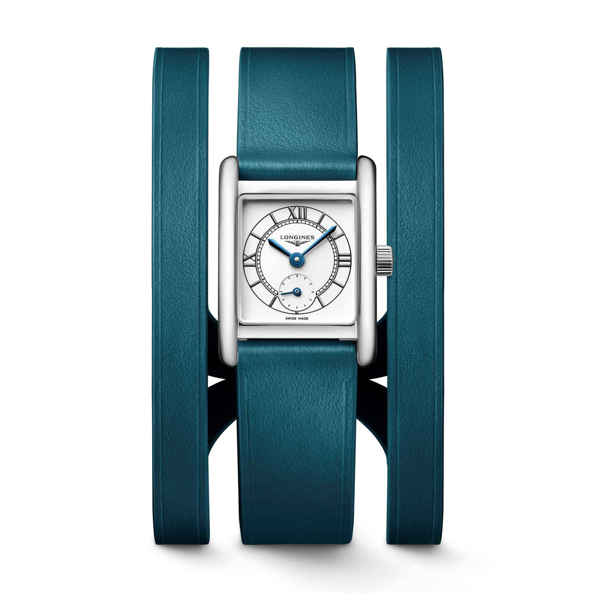 Longines Mini Dolcevita Green Leather 21.5mm Watch L52004759