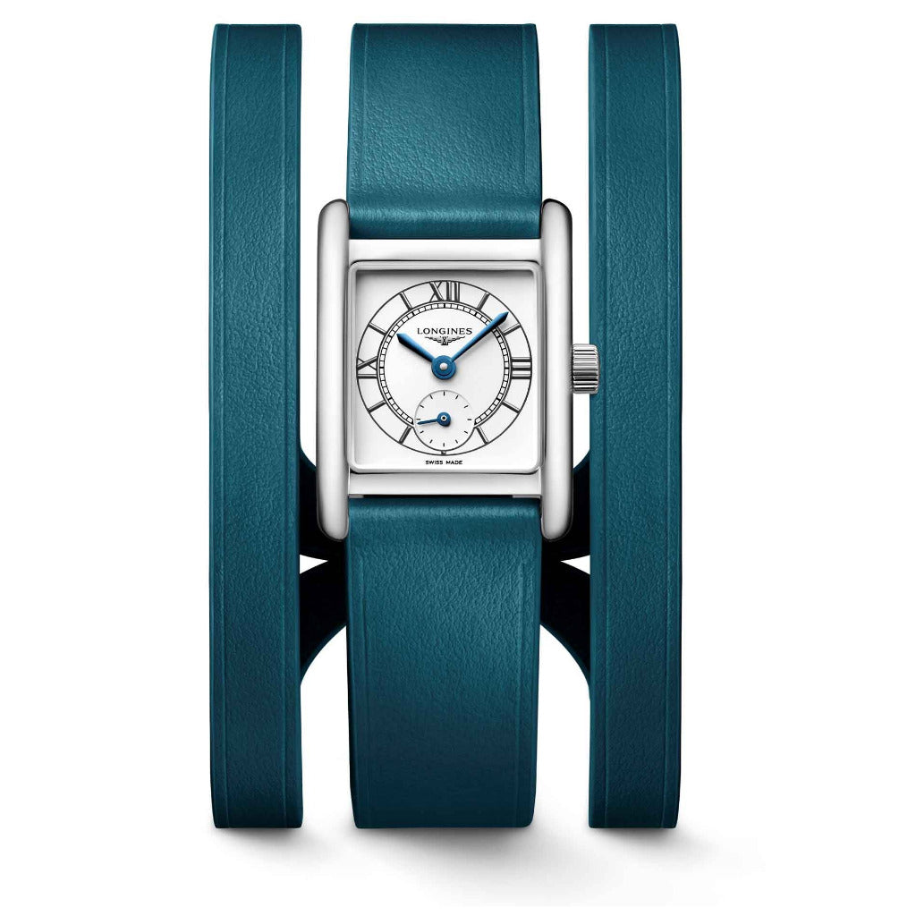 Longines Mini Dolcevita Green Leather 21.5mm Watch L52004759