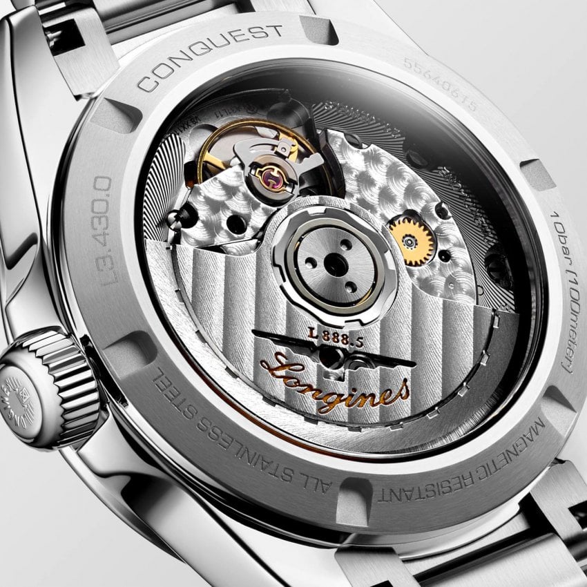 Longines Conquest Automatic Diamond Dial & Bezel 34mm Watch L33200876