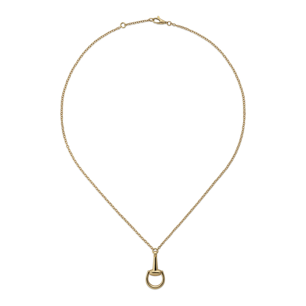 Gucci Horsebit 18ct Yellow Gold Necklace