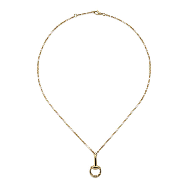 Gucci Horsebit 18ct Yellow Gold Necklace