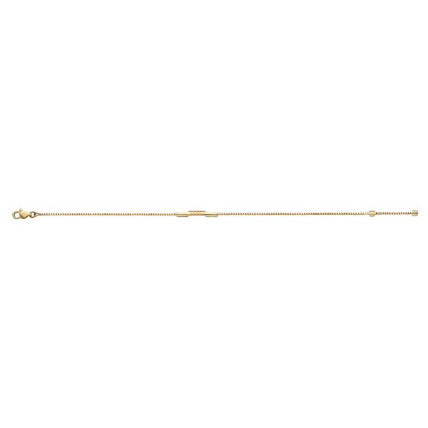 Gucci Link to Love 18ct Yellow Gold Bracelet with 'GUCCI' bar