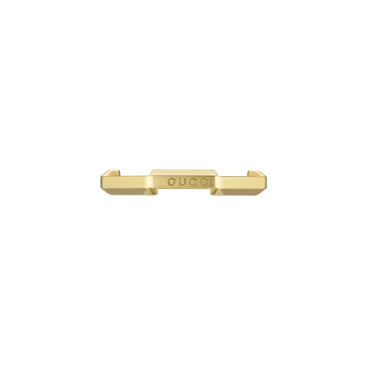 Gucci Link to Love 18ct Yellow Gold Mirrored Ring