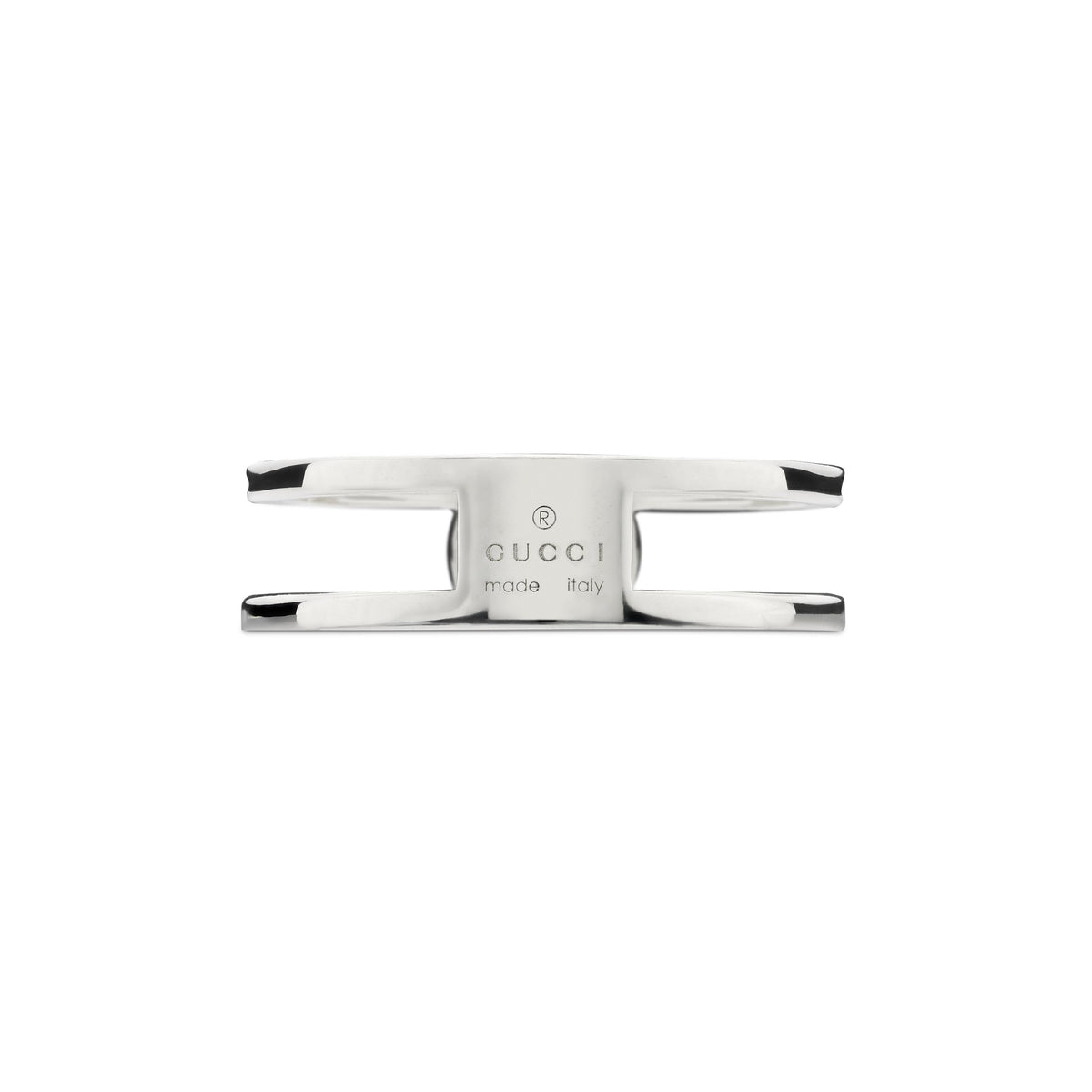 Gucci Interlocking Sterling Silver Ring